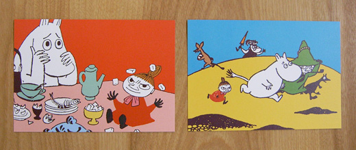 Mymble Moomin Moomin - Snufkin Cel. ムーミン セル画 Moomin