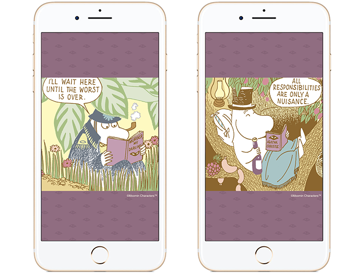 10月の新作壁紙のご紹介 ムーミン公式サイト