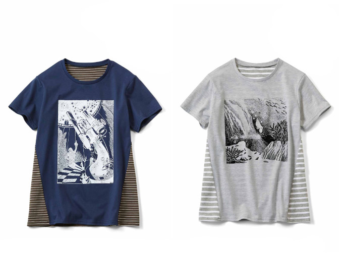吸水速乾がうれしいプリントtシャツ ムーミン公式サイト