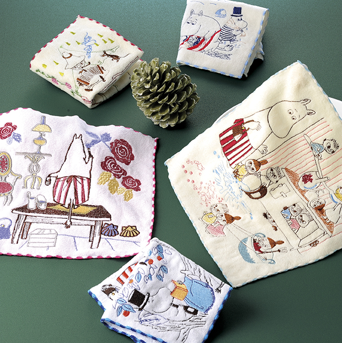 全面刺繍のミニタオルが発売中です！ | ムーミン公式サイト