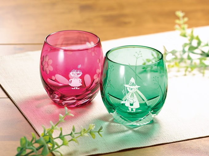 飾ってきれい、使って楽しい江戸切子グラス ムーミン公式サイト