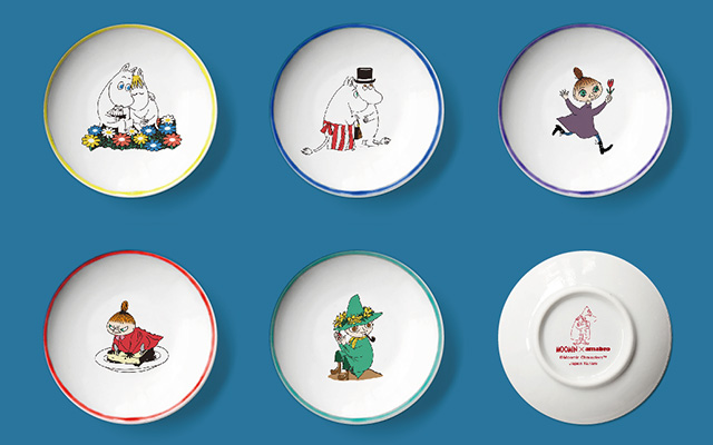 品質もデザインも Amabroの九谷焼手塩皿 ムーミン公式サイト