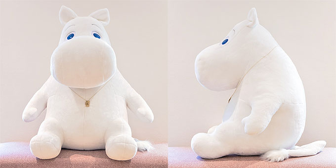 あのムーミンカフェの「おすわりムーミン」が７５体限定販売！シリアル 