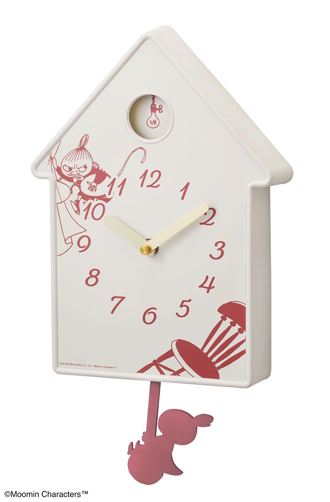 ゆらゆら揺れる振り子時計 ムーミンシルエットの掛け時計 ムーミン公式サイト