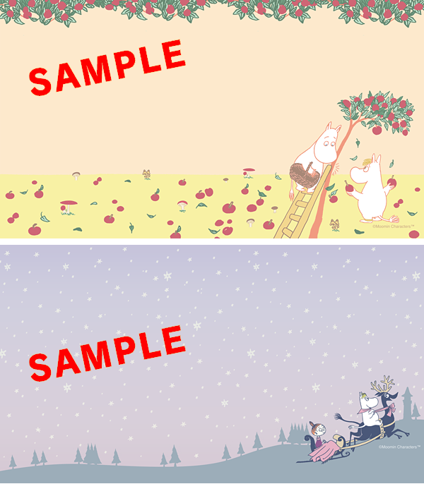 デスクトップ壁紙の第六弾は秋と冬にぴったりなデザイン ムーミン公式サイト