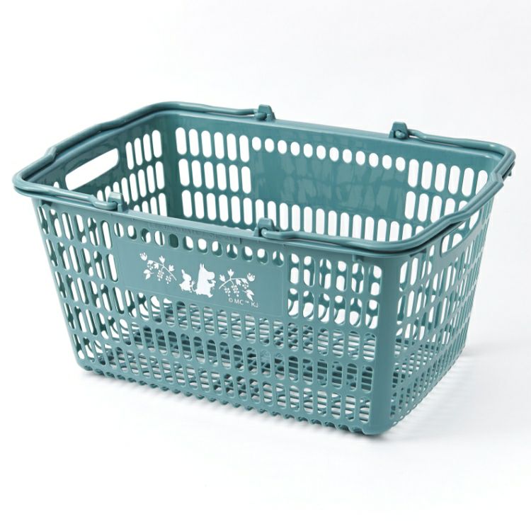お買い物はもちろん、収納用にも！ショッピングバスケット | ムーミン公式サイト