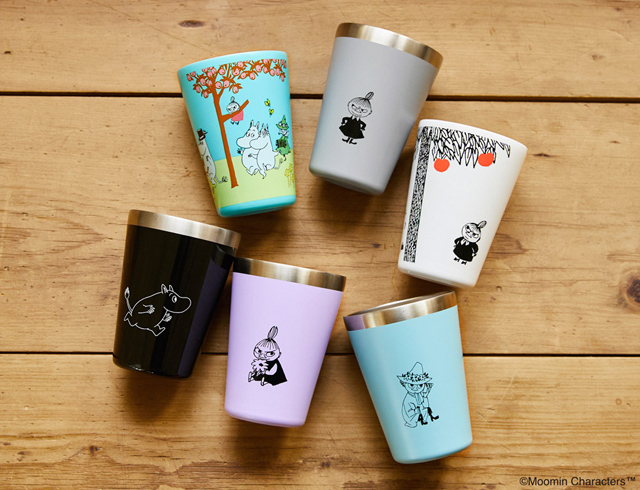 集めたくなるかわいさ おしゃれで機能的な真空断熱タンブラー全6種が発売 ムーミン公式サイト