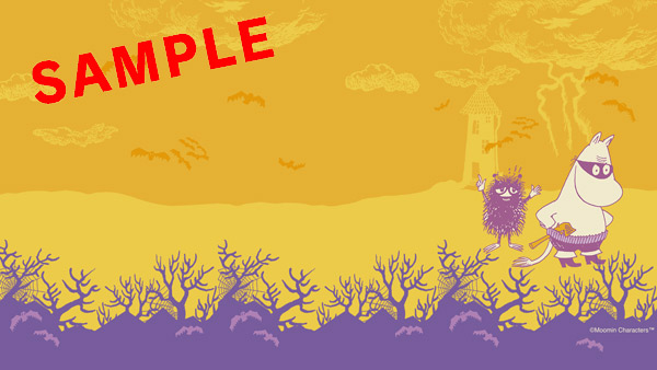 デスクトップ壁紙の新作はハロウィンとスティンキーのデザイン ムーミン公式サイト