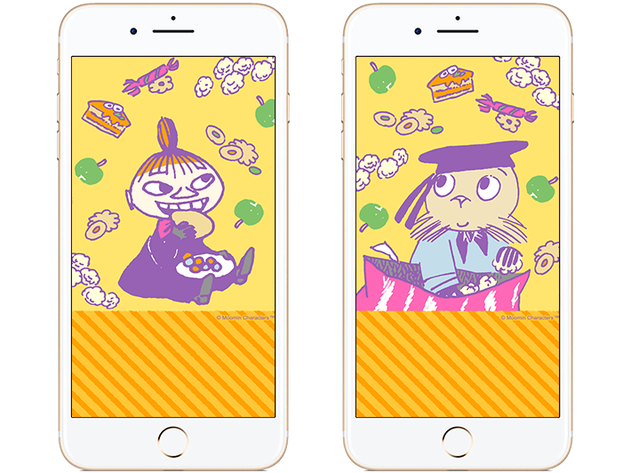 ハロウィンカラーの新作壁紙リリース ムーミン公式サイト ハロウィンカラーの新作壁紙リリース ムーミン公式サイト