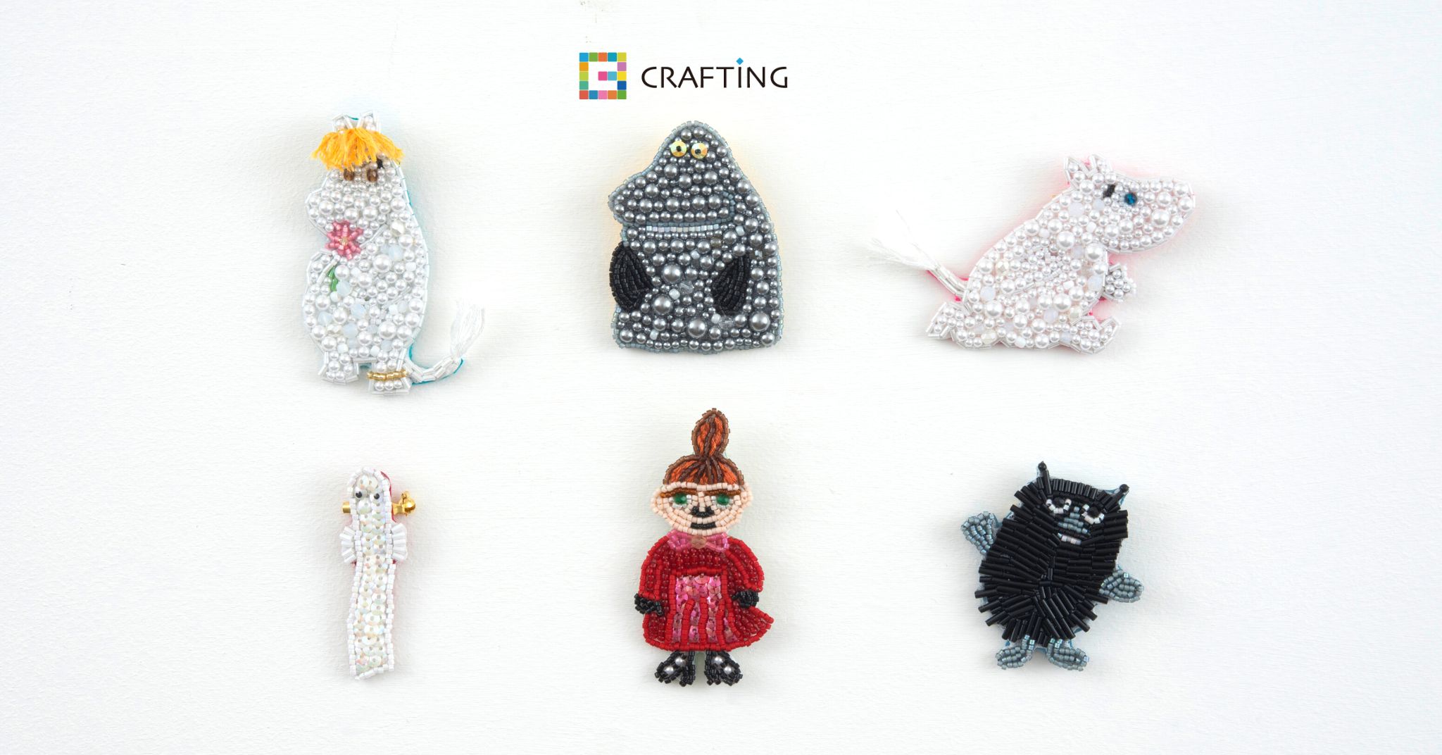 SALE／56%OFF】 one point ⑩ ビーズ刺繍のブローチ aratake-dental.com