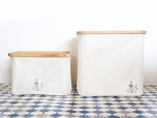 お部屋をすっきり収納 バンブーバスケット ムーミン公式サイト