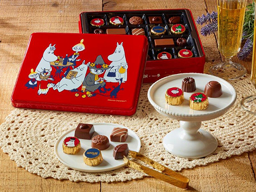ムーミン メリーチョコレート コラボチョコレート新発売 メリーオンラインショップ限定 クリスマスのプレゼントやお手土産に ムーミン公式サイト