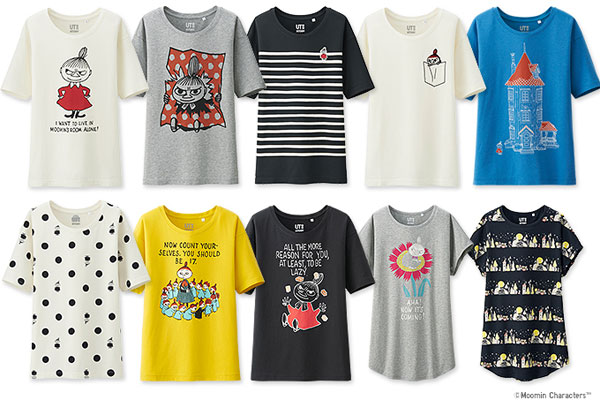 ユニクロのTシャツシリーズにリトルミイコレクションが登場！ | ムーミン公式サイト
